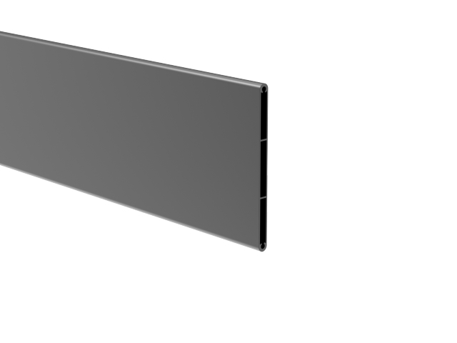 Aluminum fence louver 8x120-2000mm